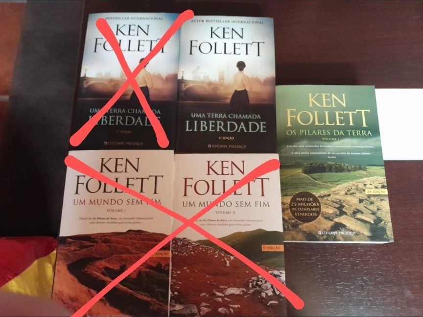 Livros Ken Follett