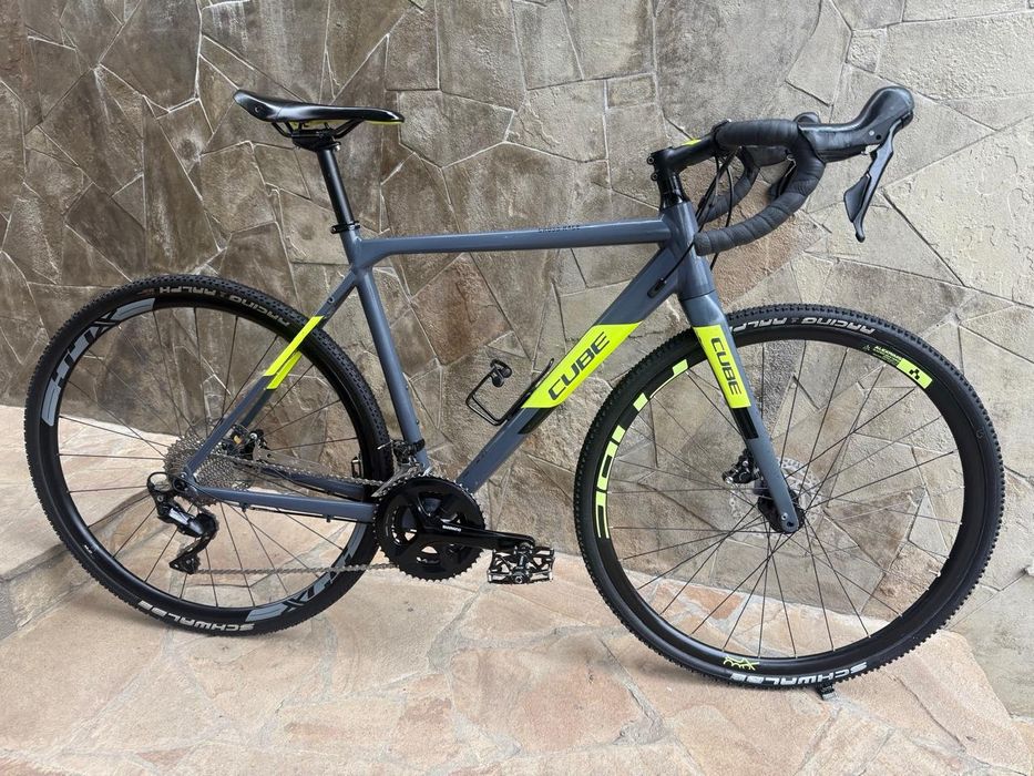 Циклокросс/гравійний Cube Cross Race Shimano 105 2×11 (53 cm. M)