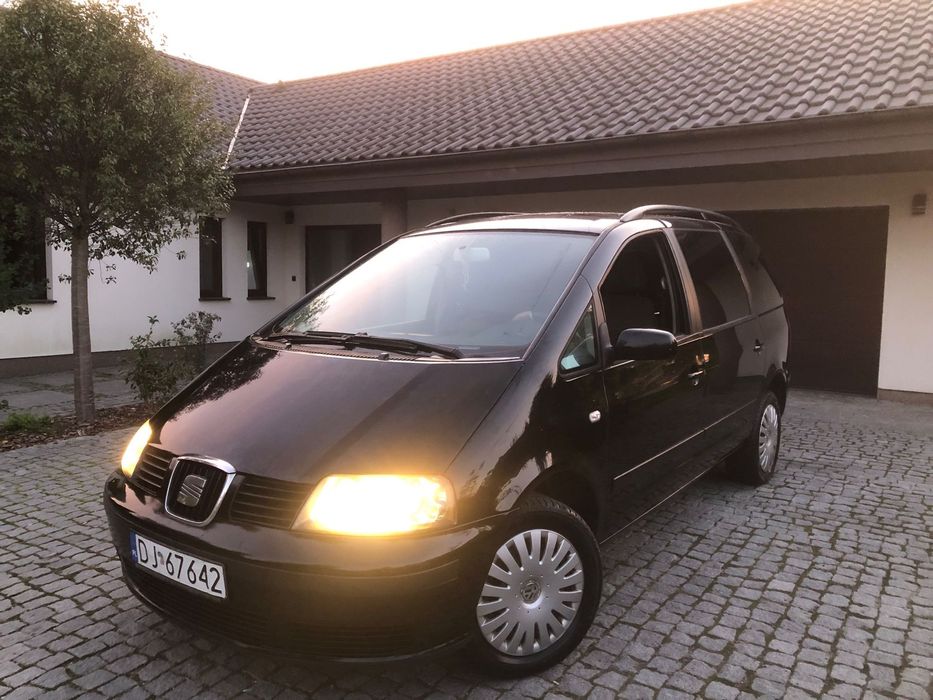 Seat Alhambra 2.0 115KM 7-osobowe•skrzynia 6•klima,tempomat,•