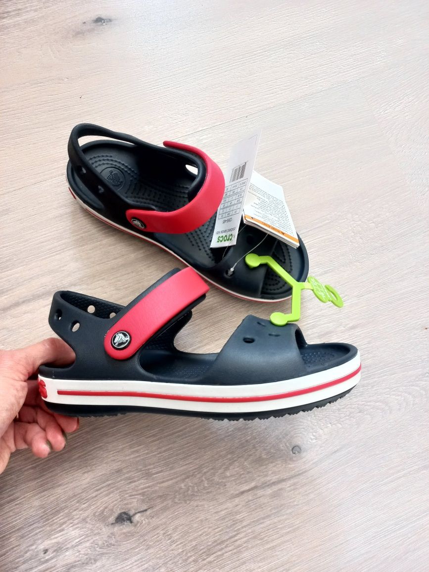 Оригінал Crocs Crocband Sandal Kids крокси j1