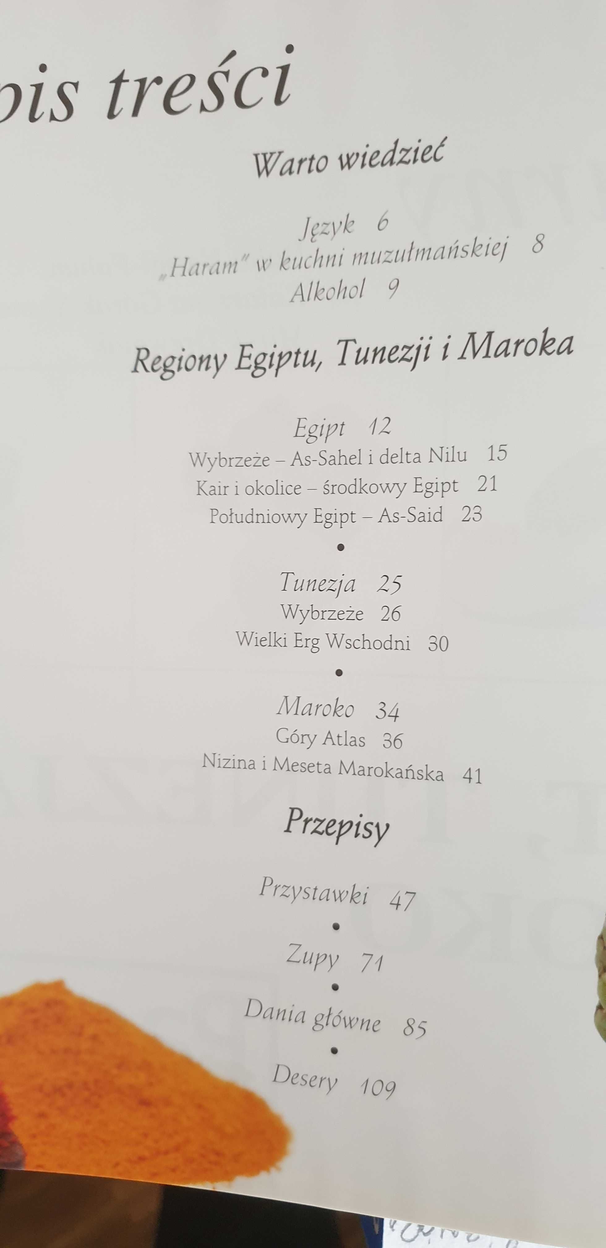 EGIPT TUNEZJA MAROKO przewodnik kulinarny po krajach NOWY PASCAL