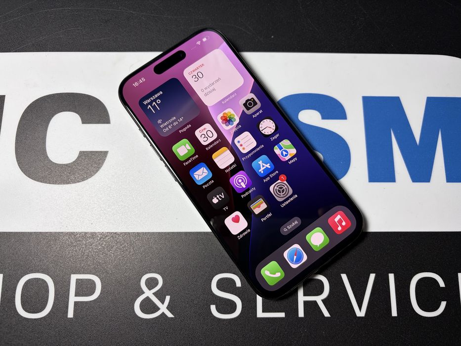 Zadbany Apple iphone 15 pro 128GB Graphite