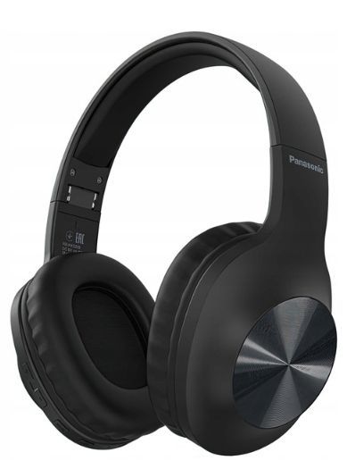 słuchawki nauszne bezprzewodowe panasonic rb-hx220b extrabasssystem