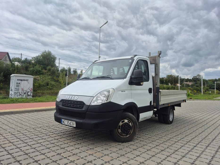 Iveco Daily 35c13 2.3 hpi skrzynia ładunkowa paka automat rama wywrotk