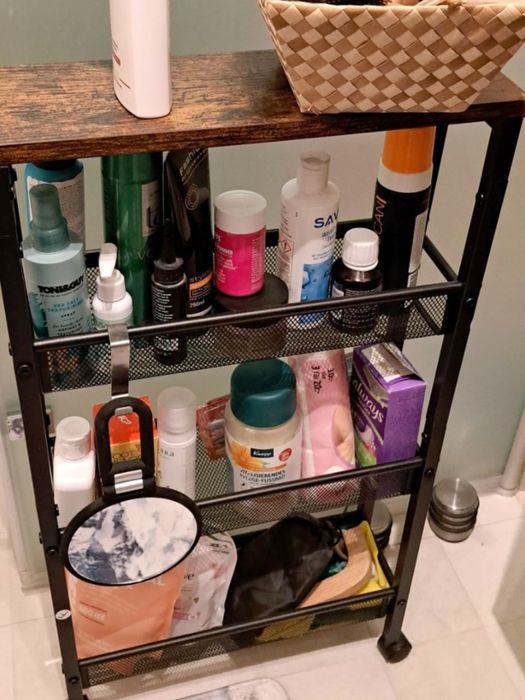 Wózek Do Kuchni Łazienkowy Mobilny Loft Organizer Kuchenny