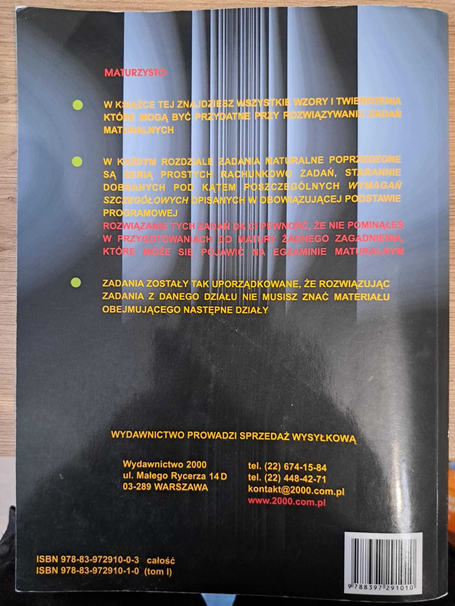 Matura z matematyki 2025. Tom 1. Poziom podstawowy i rozszerzony.