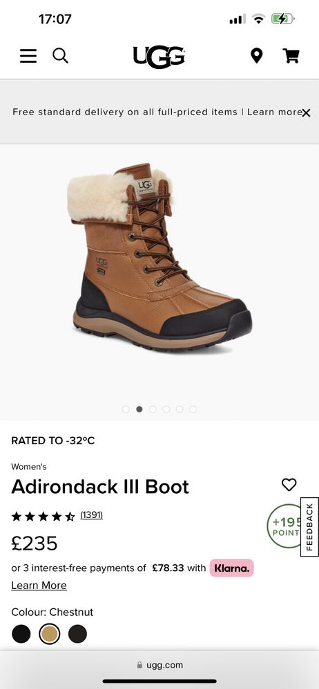 Ugg Adirondack III