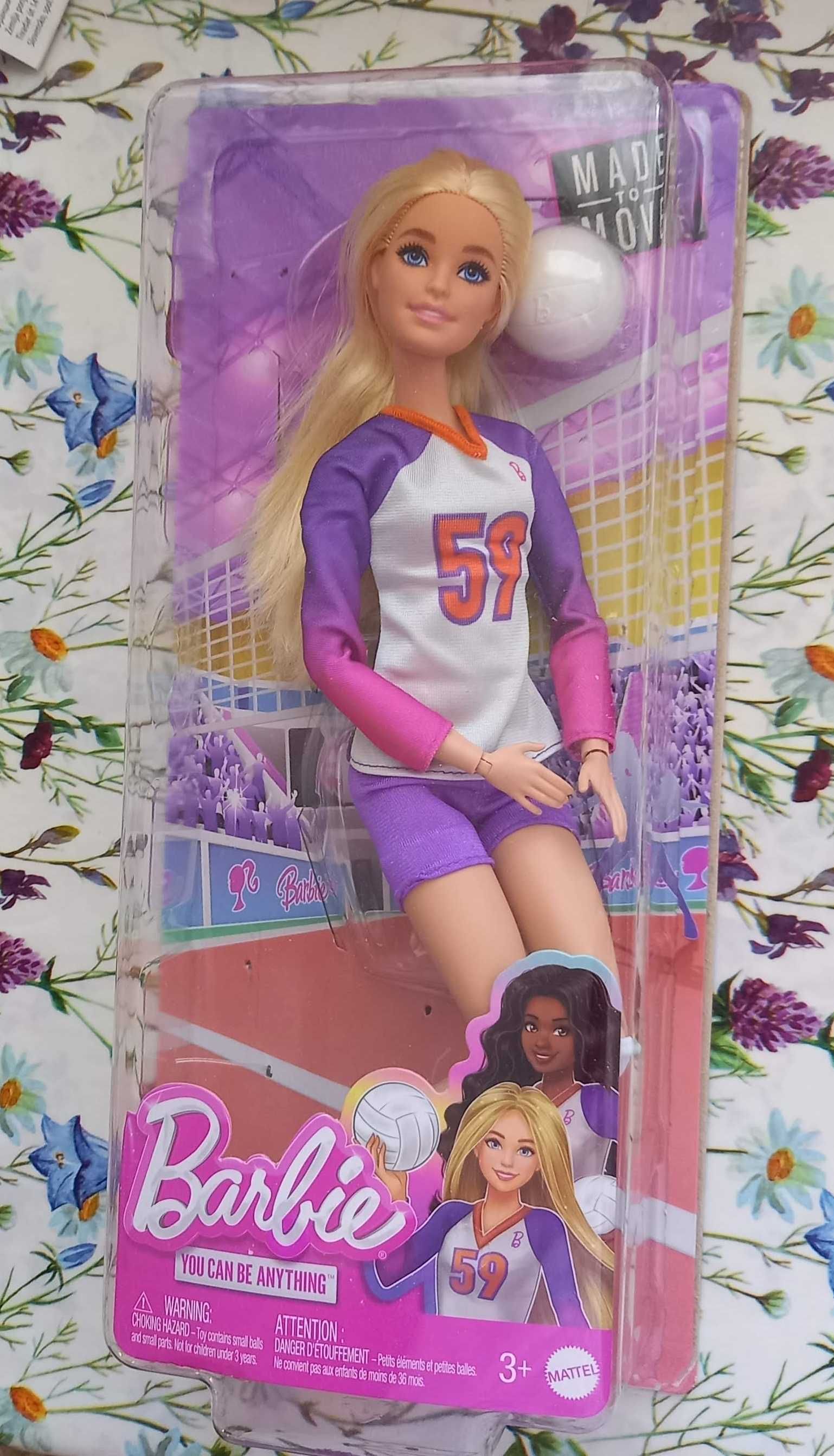 Lalka Barbie piłkarka siatkarka (nr2) typ mtm