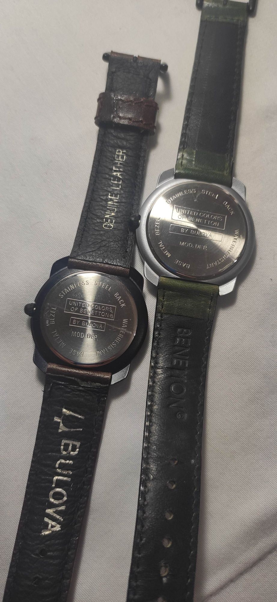 Relógios Benetton vintage.