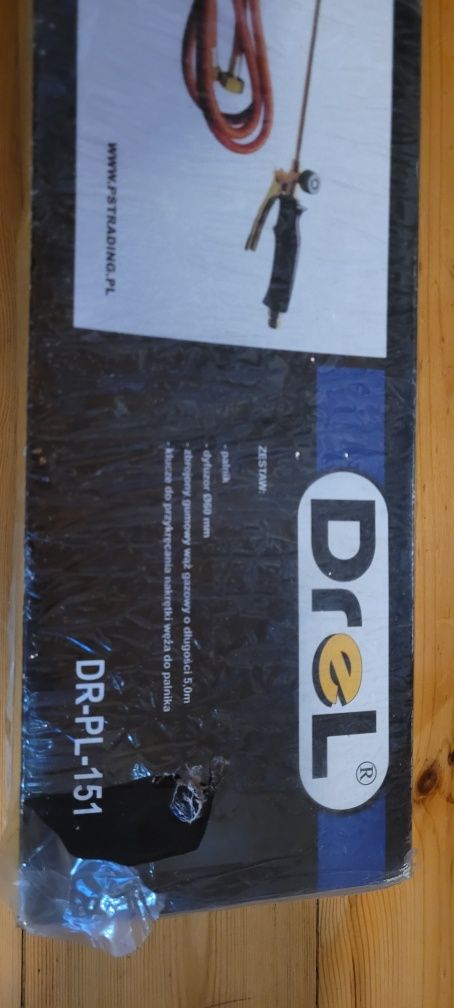 Palnik gazowy dekarski z dyszą 60mm DR-PL-151