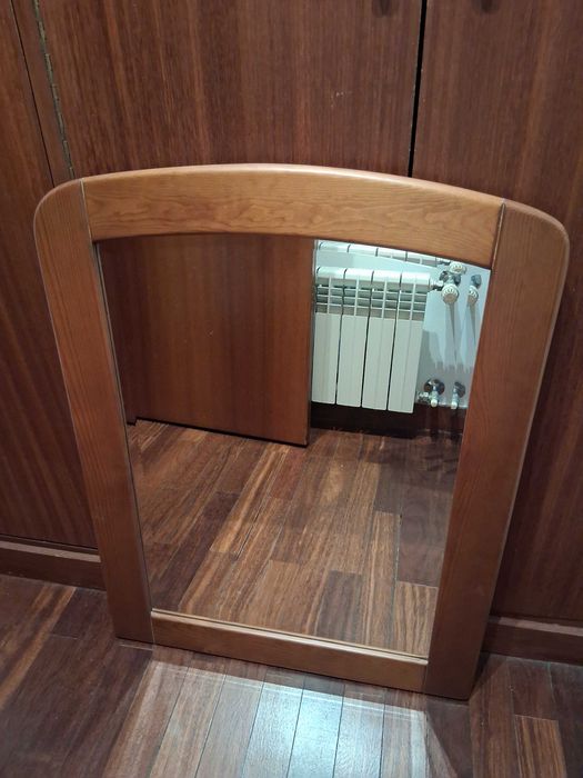 Conjunto de mobília de quarto completa em pinho maciço
