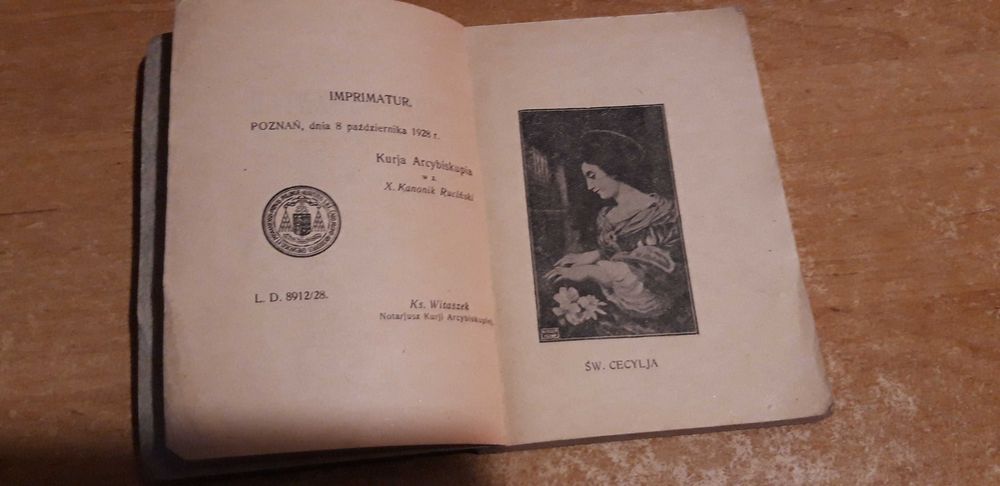 ZBIÓR PIEŚNI POBOŻNYCH -Ks.  Rankowski - Poznań 1928