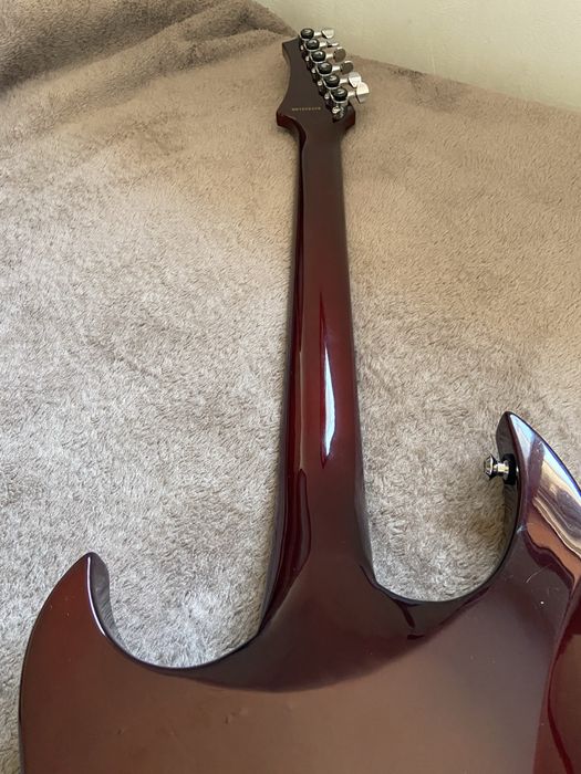 Hagstrom Ultralux XL-2 HH Burgundy Burst