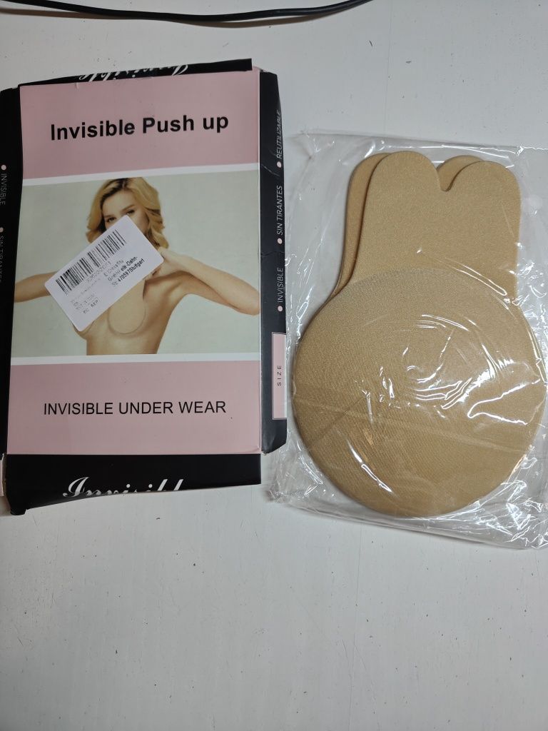 Biustonosz samoprzylepny niewidoczny push up Invisible L/XL N857