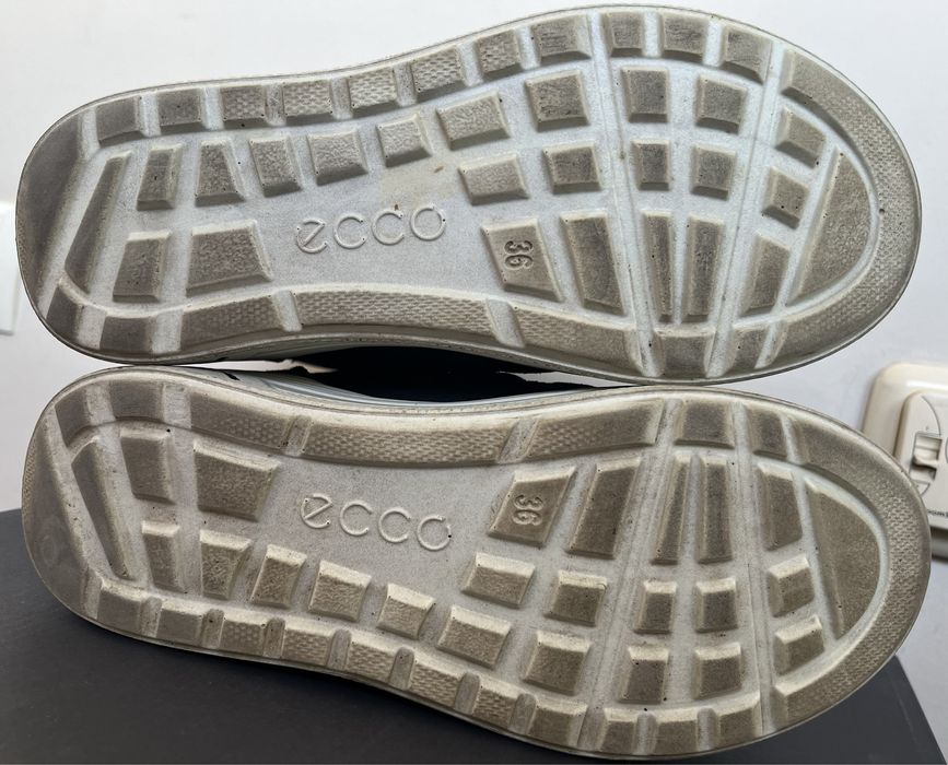 ECCO URBAN SNOWBOARDER ботинки зимние р36 ст23,2 синие девочк мальчик