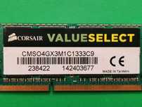 DDR3 4GB CoRsaiR 10600 L