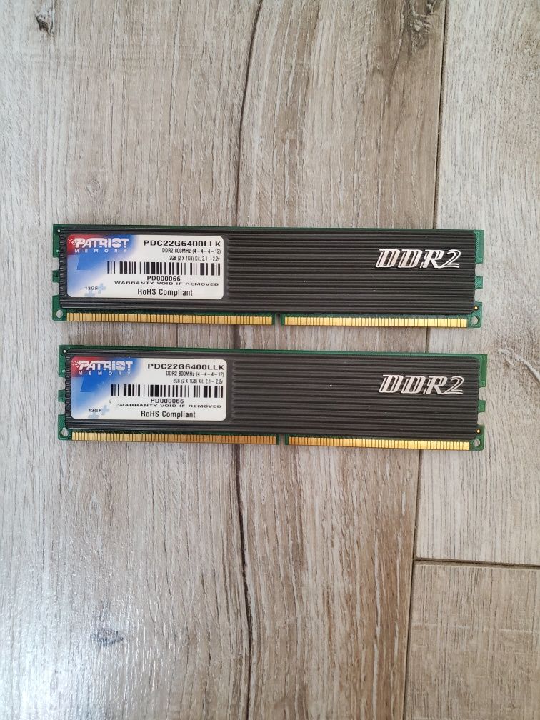 Pamięć RAM DDR2 2G×2