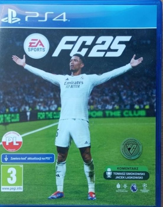 Gra FC 25 PS4 stan świetny
