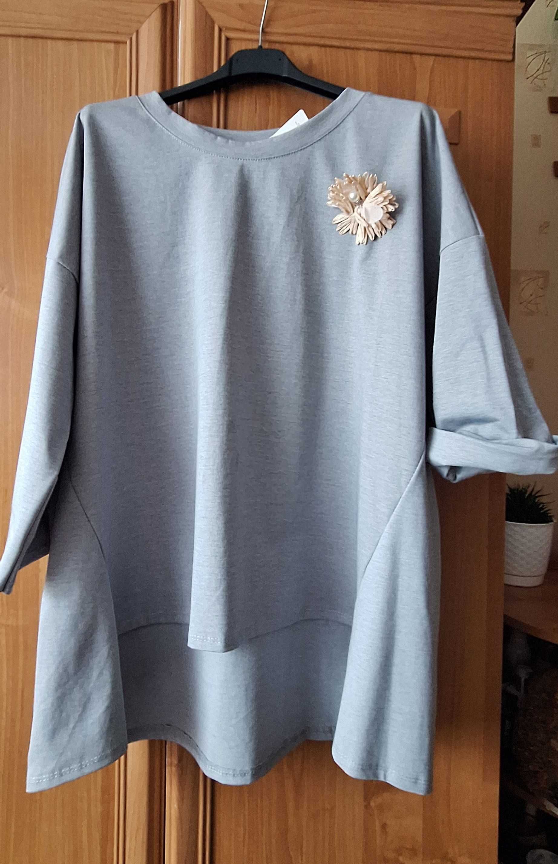 Bluzka Punto Milano szara roz. XL