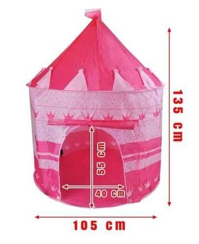 Namiot dla dzieci różowy dla dzieci