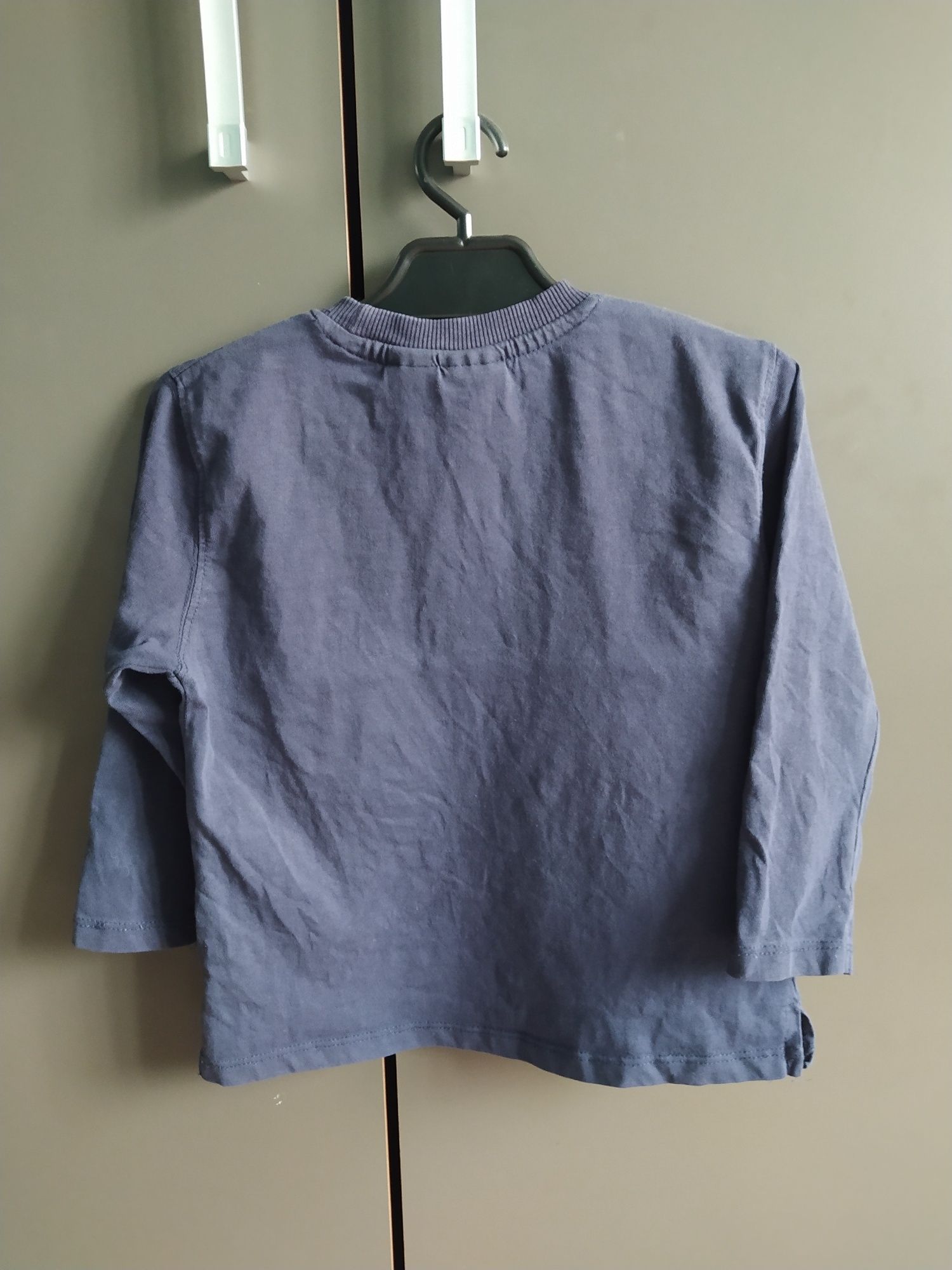Bluzka  ZARA koszulka z długim rekawem tshirt długi rękaw 92 - 98