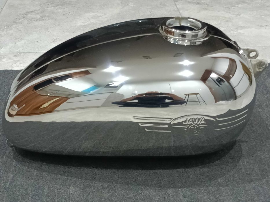 Kierownica chrom od chromuj.pl renowacja  WSK Wfm Junak Osa Komar JAWA