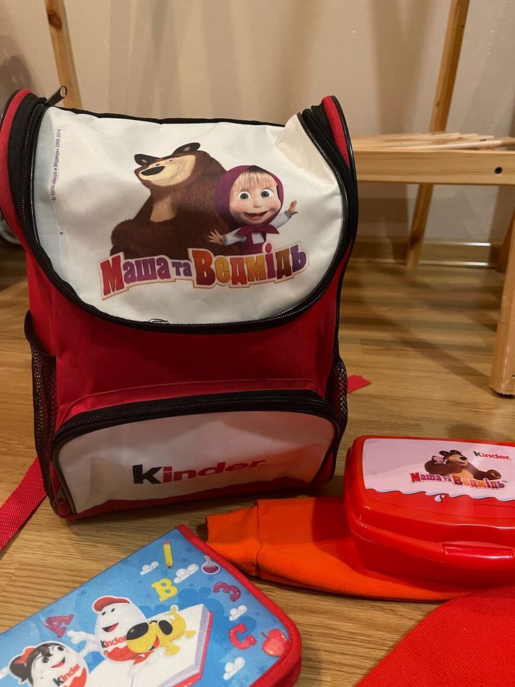 Рюкзак Маша та ведмідь Kinder