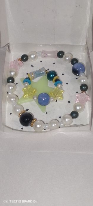 Астро Браслет та кільце на тематику Dandy's world  ручна робота