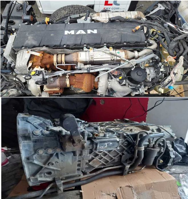 Розборка MAN TGA TGX TGS TGL евро 5 6 є всі б/у запчастини, шрот