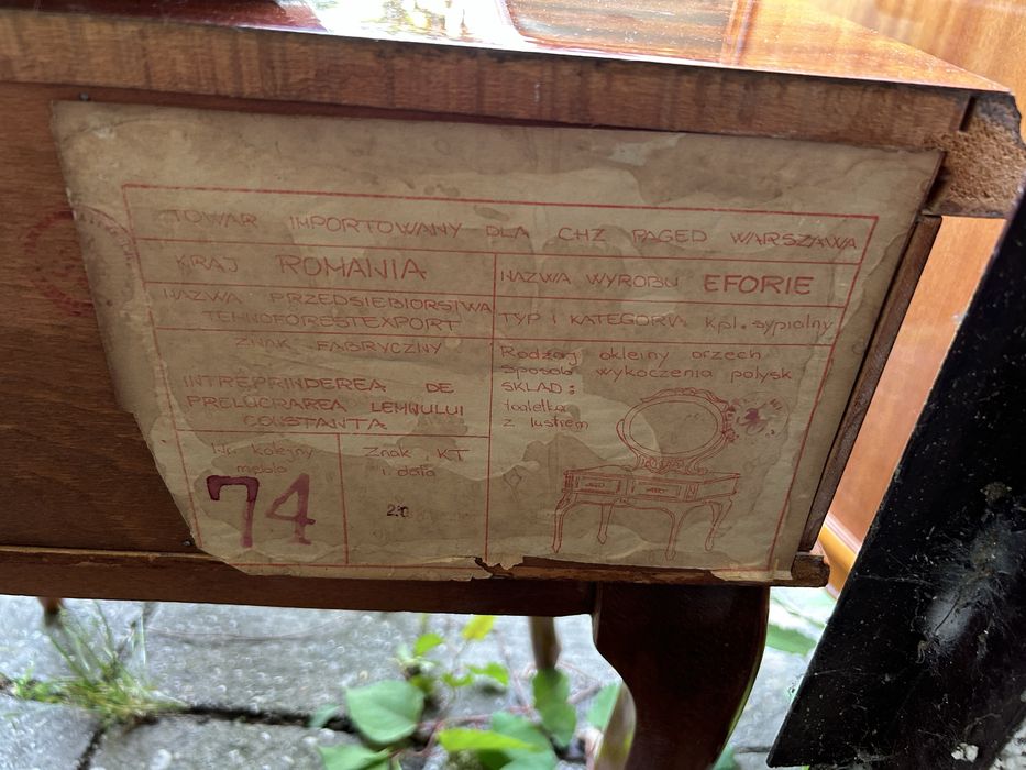 Komplet mebli Rumuńskich ,styl ludwikowski