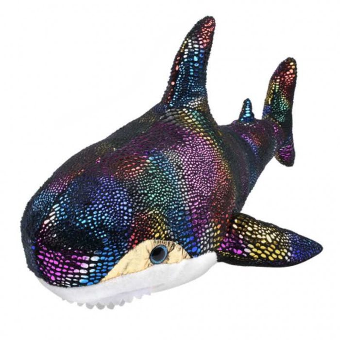 Мягкая игрушка рыба Акула блестящая, 47 см, FANCY, новая