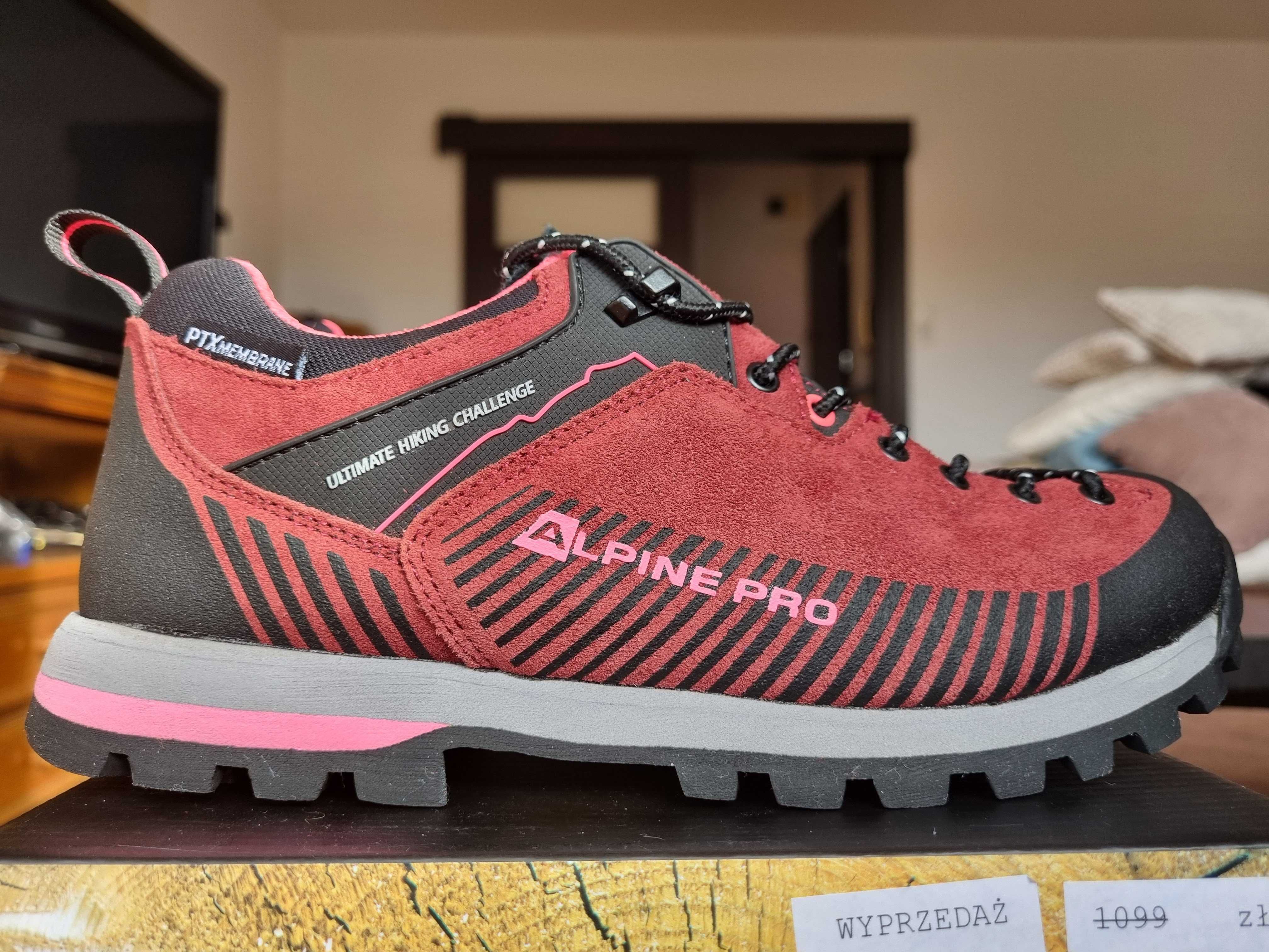 Buty trekkingowe Alpine Pro, z paragonem, gwarancją i kartonem