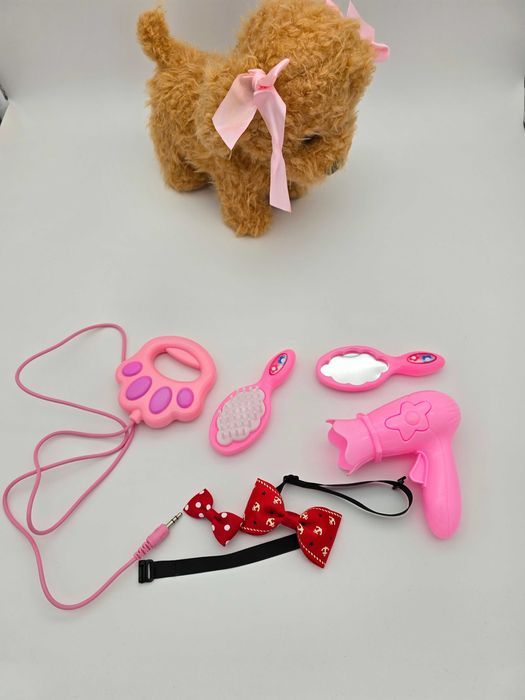 Elektryczna zabawka dla dzieci Cute Pet Dogge 933-10E - CIEMNY BRĄZ