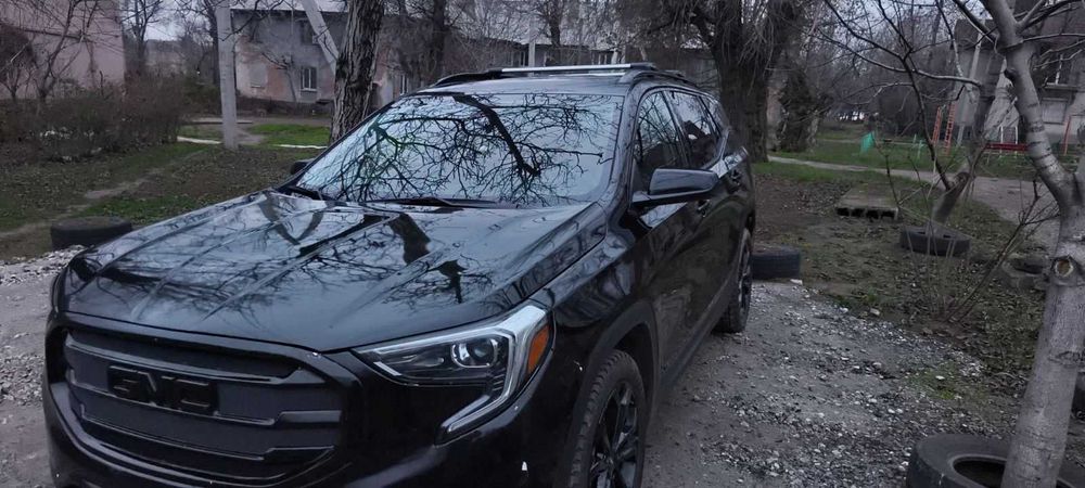 Аэродинамические  попepечные дyги на рейленги  GMC Terrain