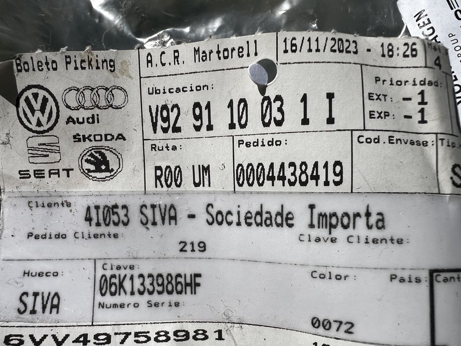 Tubo gasolina Leon Cupra 5F
