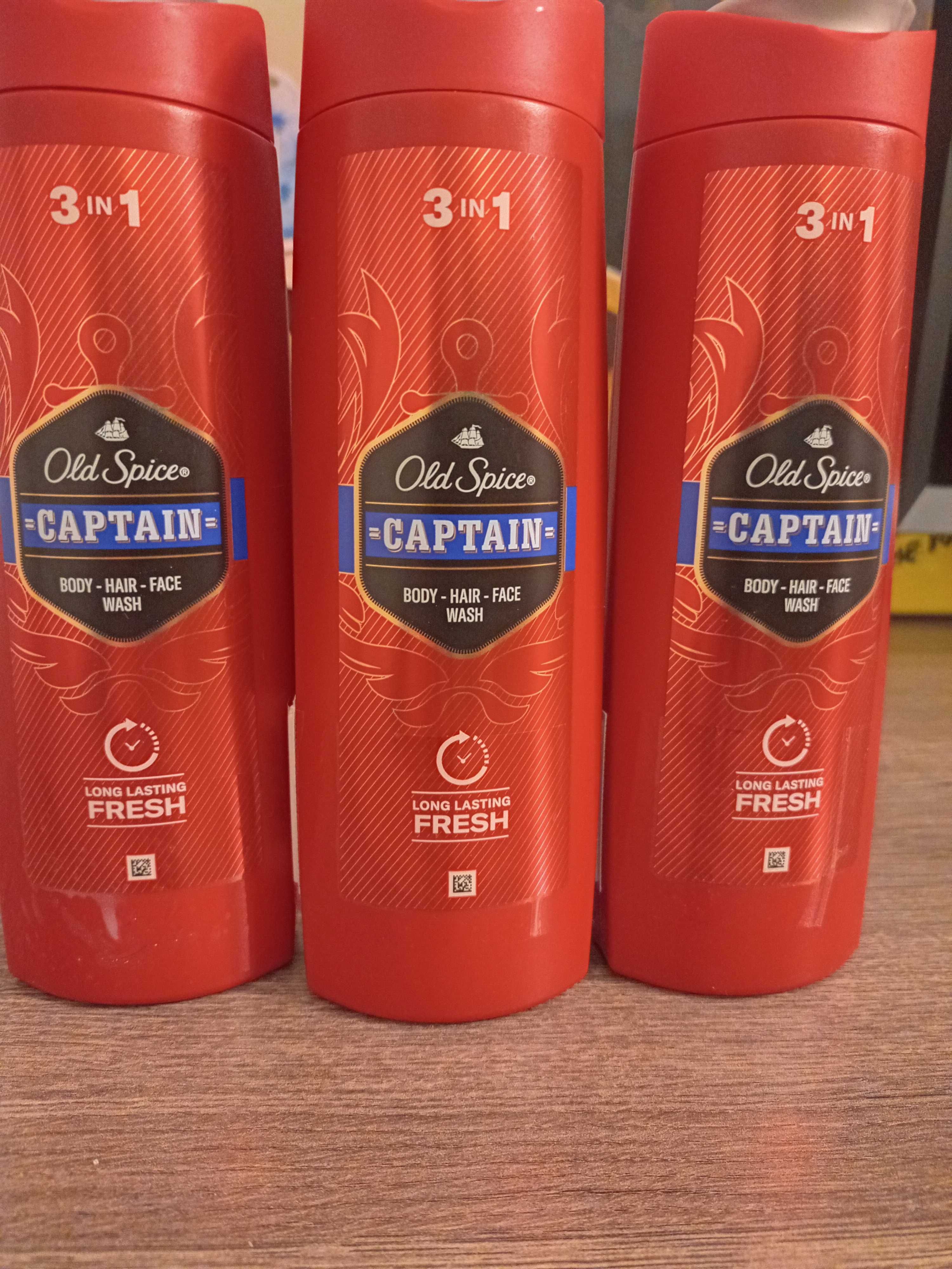 Гель для душа и шампунь Old Spice Captain 3-в-1 400 мл