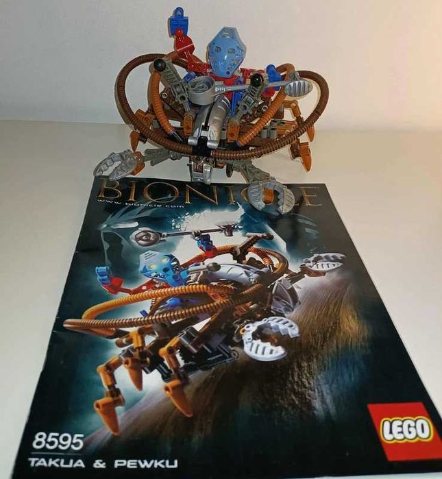 LEGO Bionicle 8595 Titans Takua & Pewku + instrukcje