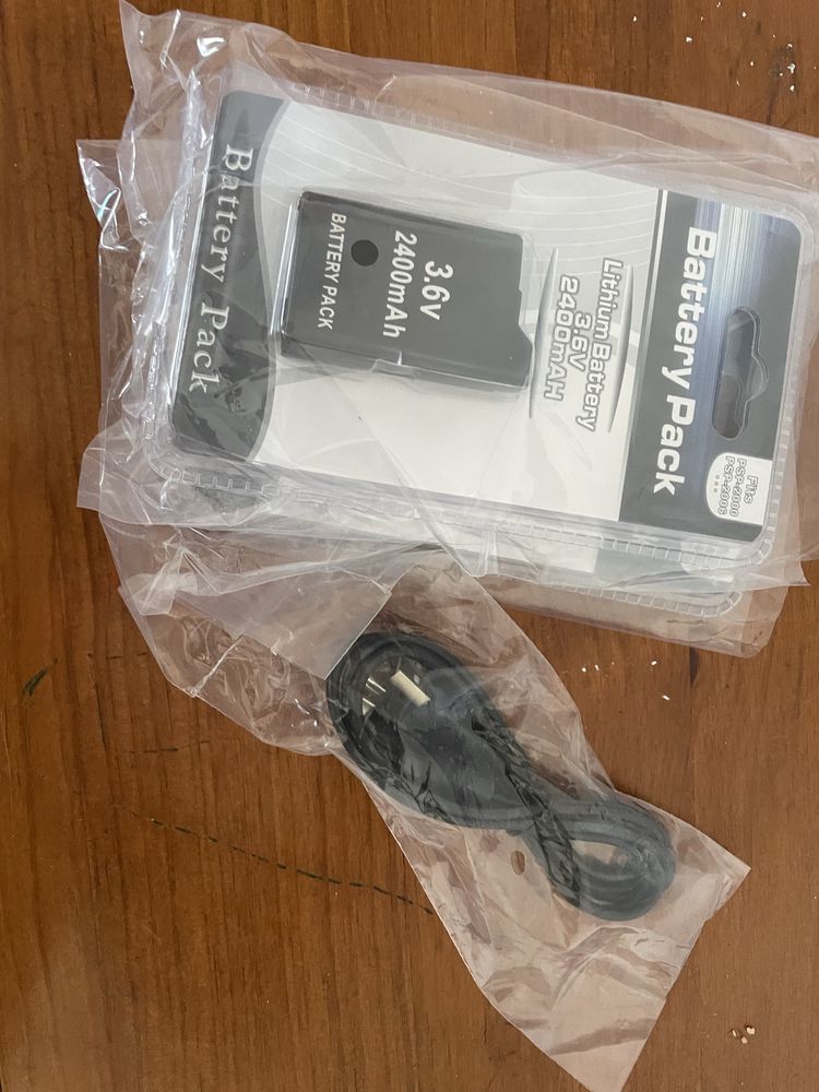 Bateria e/ou carregar psp 2000/3000