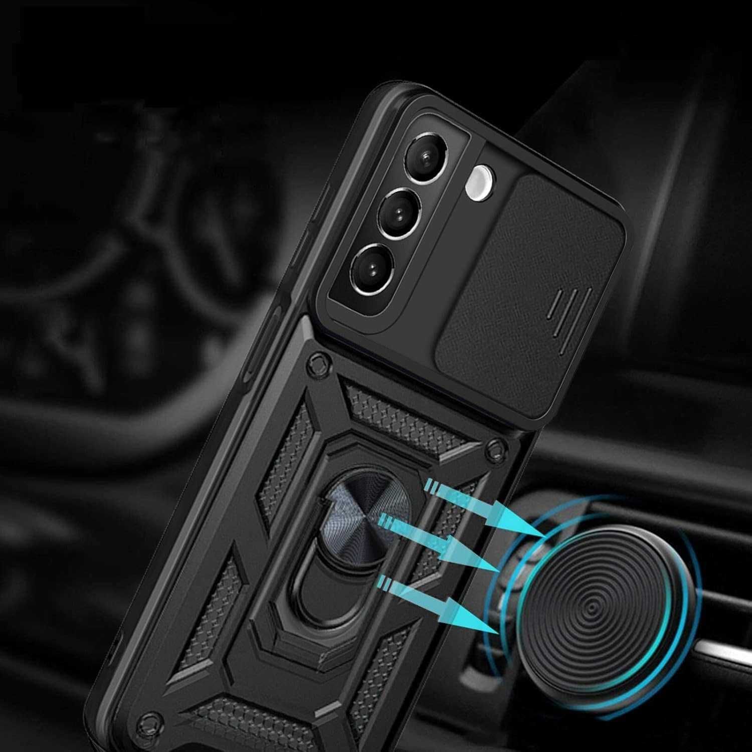 Etui Pancerne do Samsung Galaxy S22 + Szkło hartowane na ekran