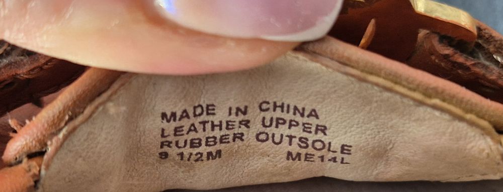 Oryginalne bity baleriny ze skóry Michael Kors r. 9,5 (40) brązowe log