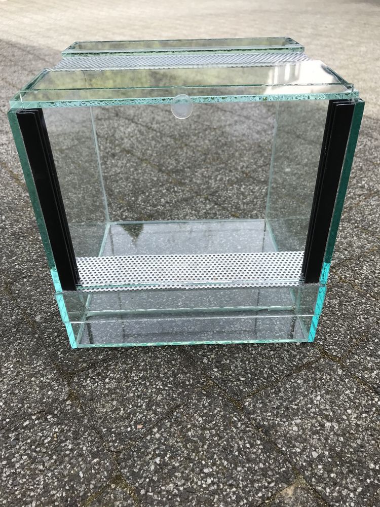Terrarium szklane 20x20x20