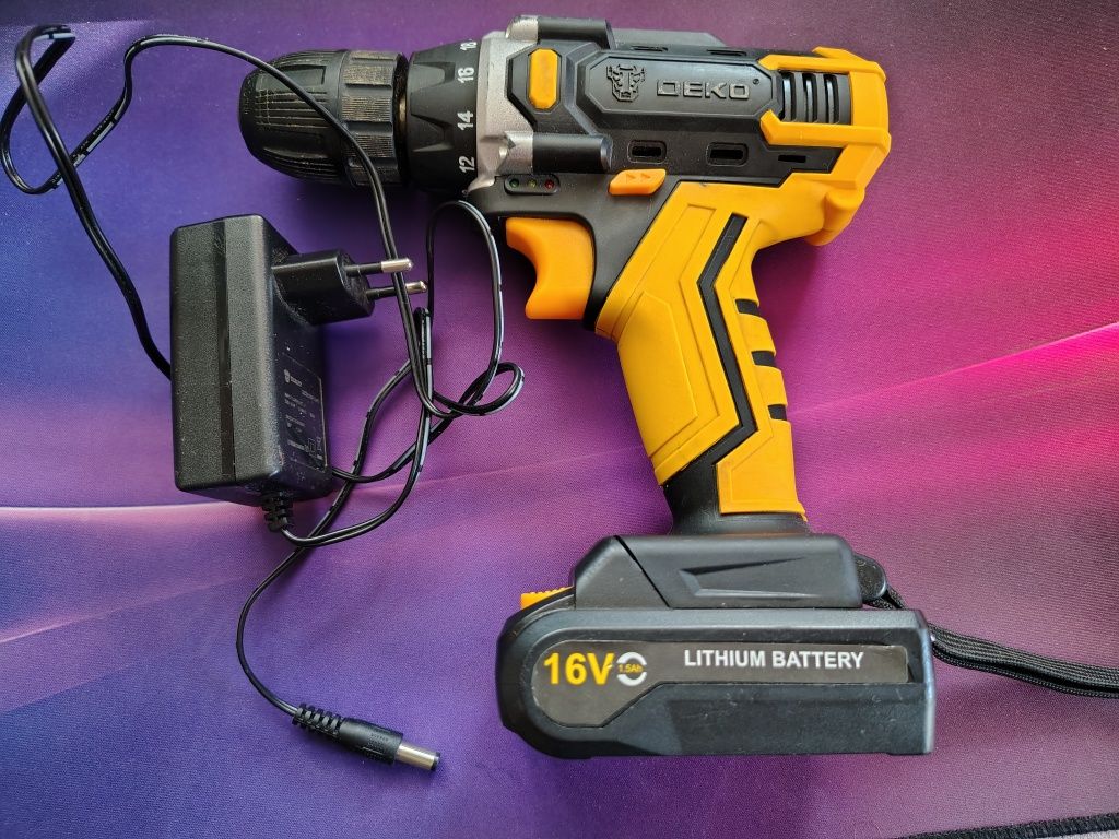 Шуруповерт Deko 16v
