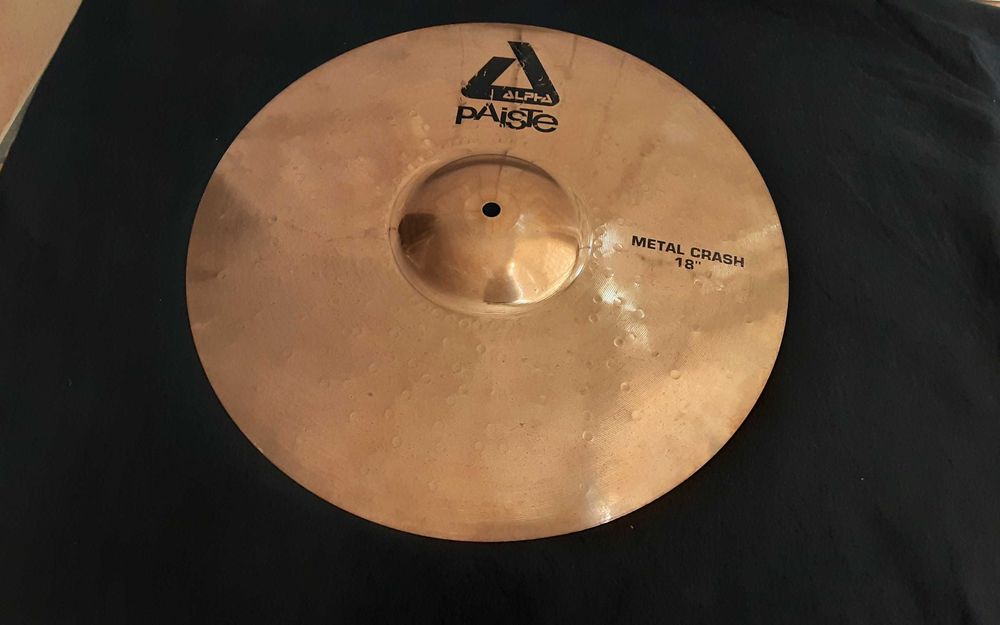 Prato Paiste Crash 18" Pouco Uso - 75€