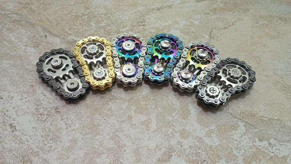 Антистресс цепь (гироскоп) металлический.