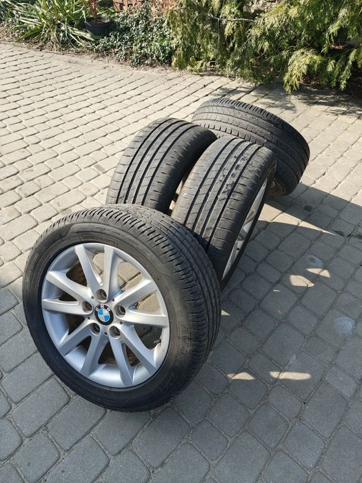 Koła BMW 16" 5x120  72,6 opony 225x50x16 Letnie