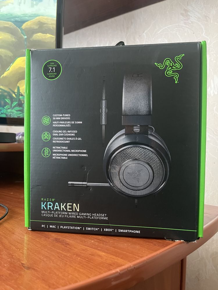 Razer kraken навушники