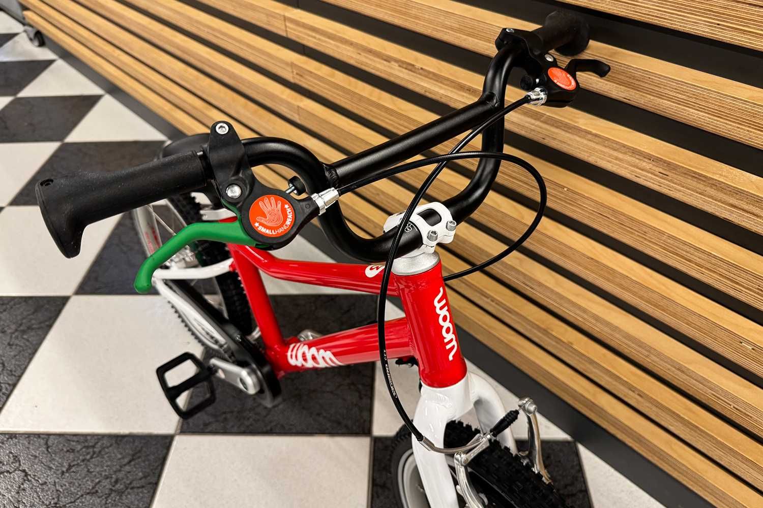Rower dziecięcy woom 3 GO czerwony 2025 - rowery woom KRAKÓW