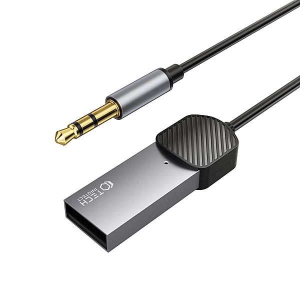Adapter Tech-Protect UltraBoost audio mini jack 3.5mm (męski) / Blueto