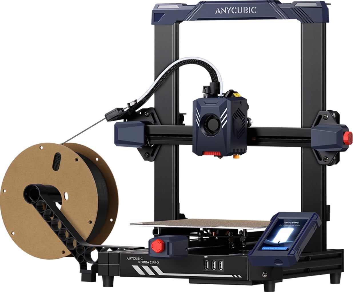 Drukarka 3D filament Anycubic Kobra 2 Pro Maksymalna prędkość 500 mm/s