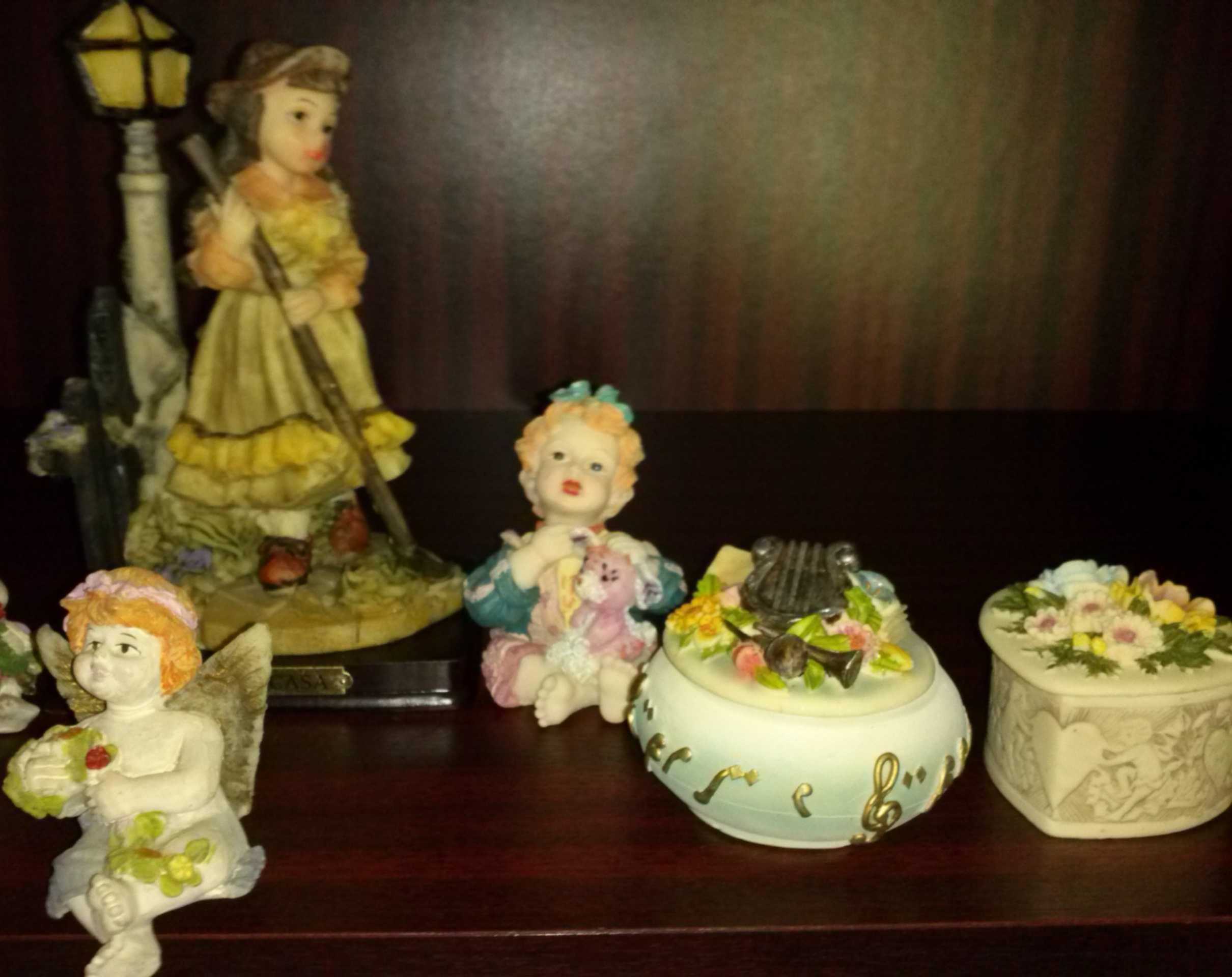 conjunto de bonecos decorrativos
